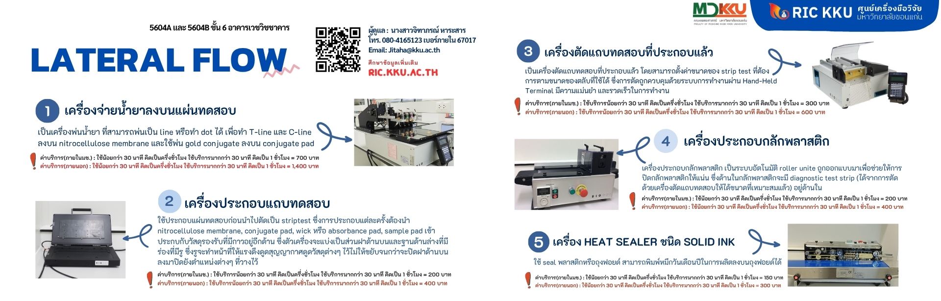 ประชาสัมพันธ์เครื่องมือด้านวิจัยคณะแพทยศาสตร์