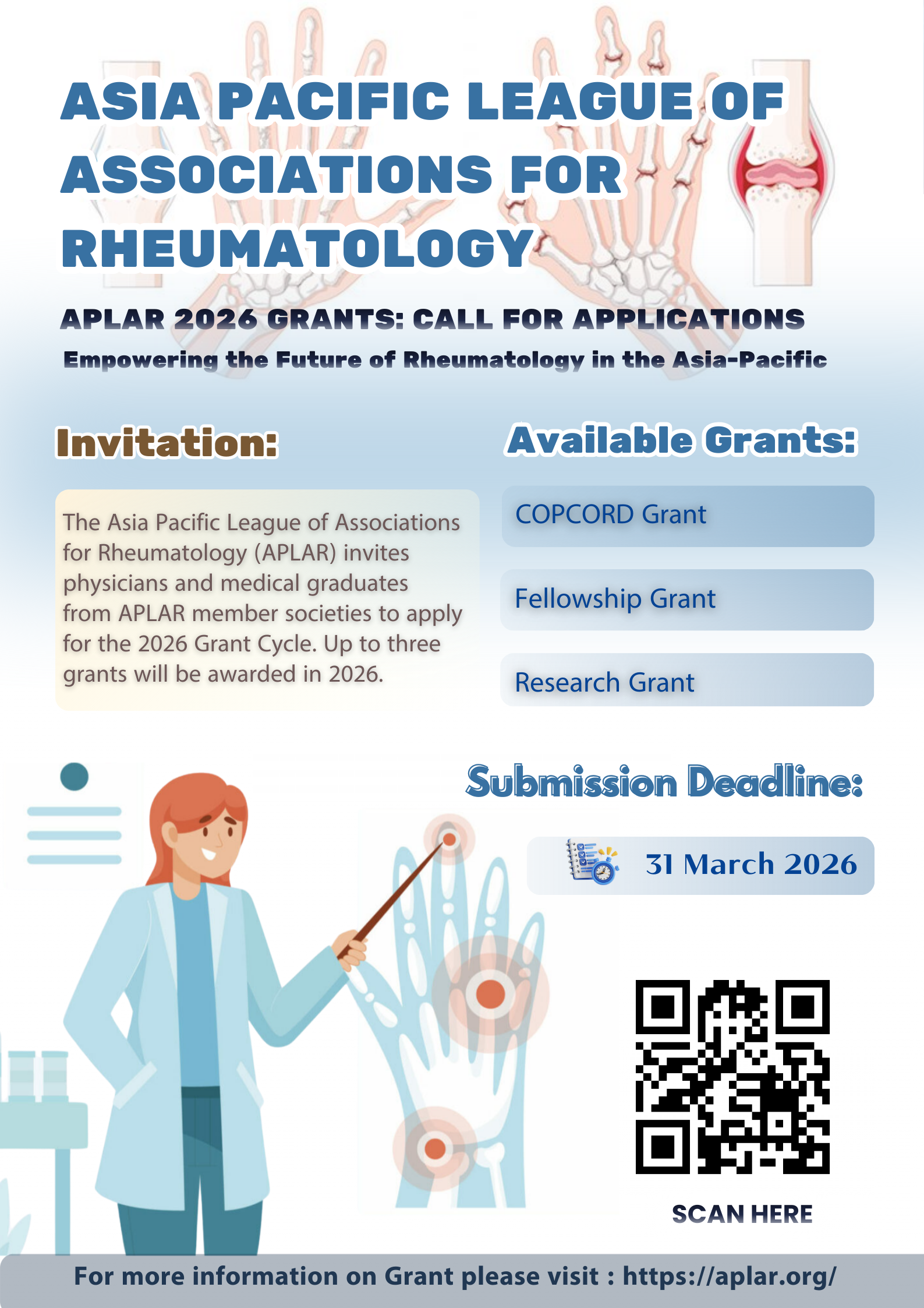 APLAR 2026 Grants: Call for Applications